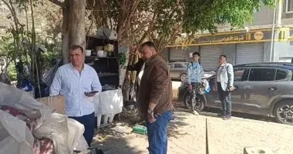 حى العجوزة يشن حملة مكبرة لرفع الإشغالات