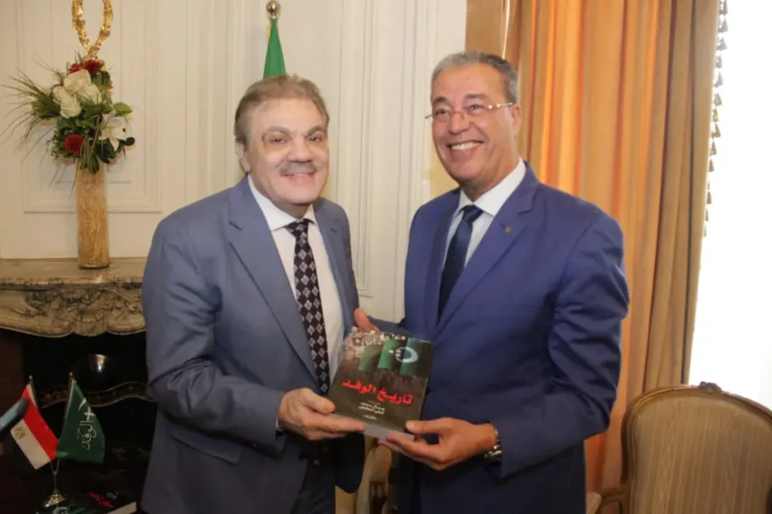الدكتور صلاح سلام والدكتور السيد البدوى