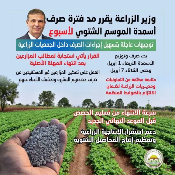 وزير الزراعة 
