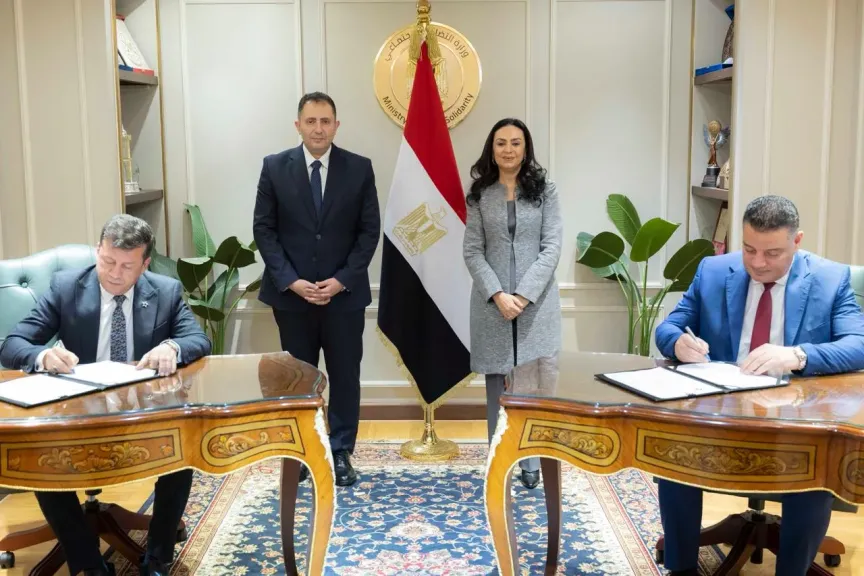 وزيرة التضامن و محافظ دمياط