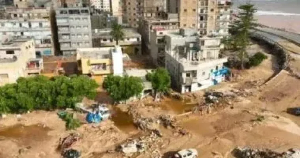 إعصار دانيال في درنة الليبية