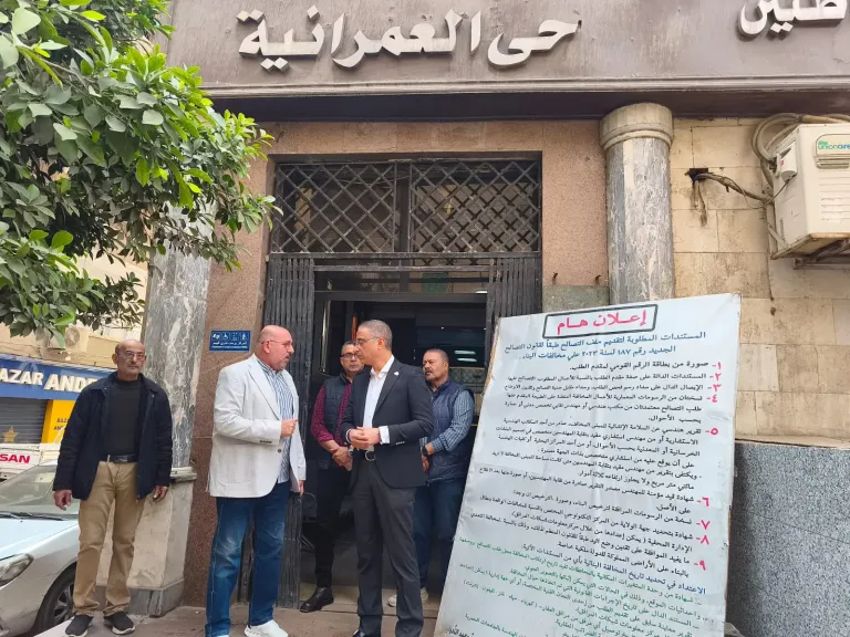 جولة محافظ الجيزة 