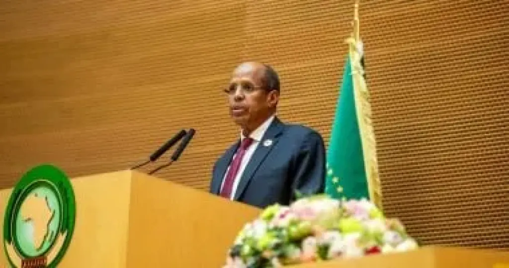 محمود على يوسف رئيس مفوضية الاتحاد الأفريقي