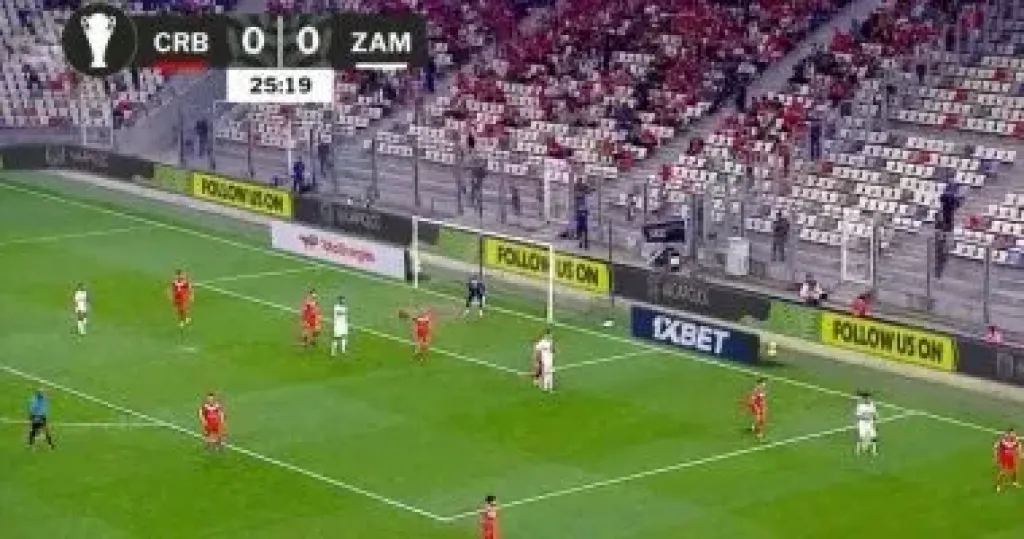  مباراة الزمالك وشباب بلوزداد