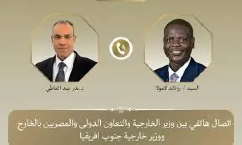 بدر عبد العاطي ونظيره الجنوب إفريقي