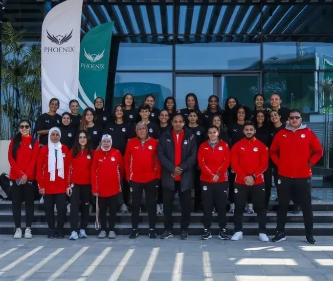 بعثة منتخب مصر للكرة النسائية 