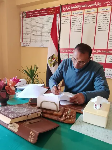 رئيس وحدةقرية الربع 