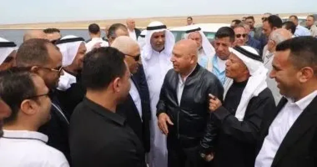 وزير النقل يتفقد المشاريع بمدينة بئر العبد