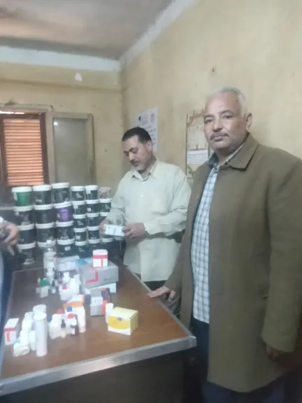 جانب من المضبوطات 