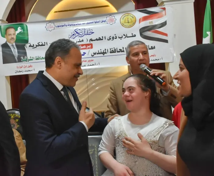 جانب من التكريم 