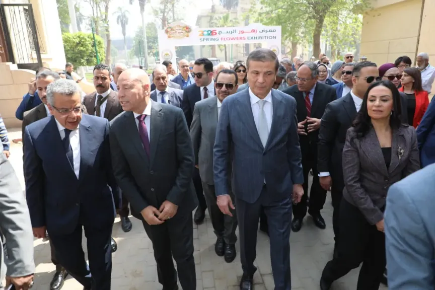 محافظ القاهرة يشهد افتتاح معرض زهور الربيع فى دورته ال ٩٣بالمتحف الزراعى بالدقى 