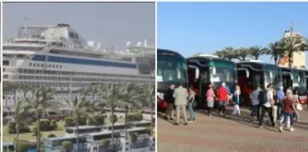 جانب من الزيارة 