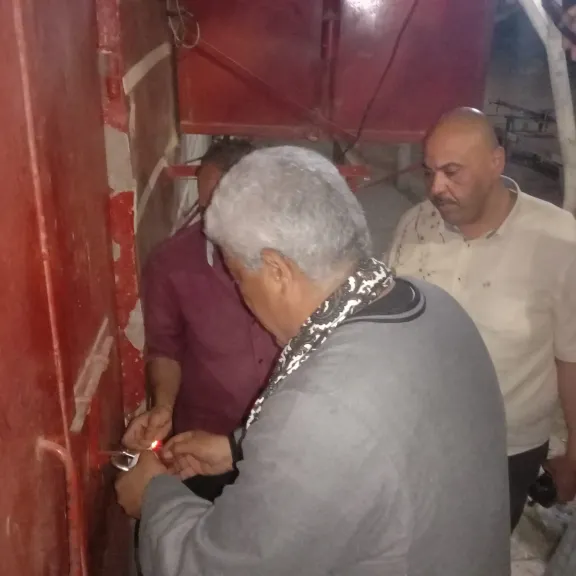 جانب من متابعه 