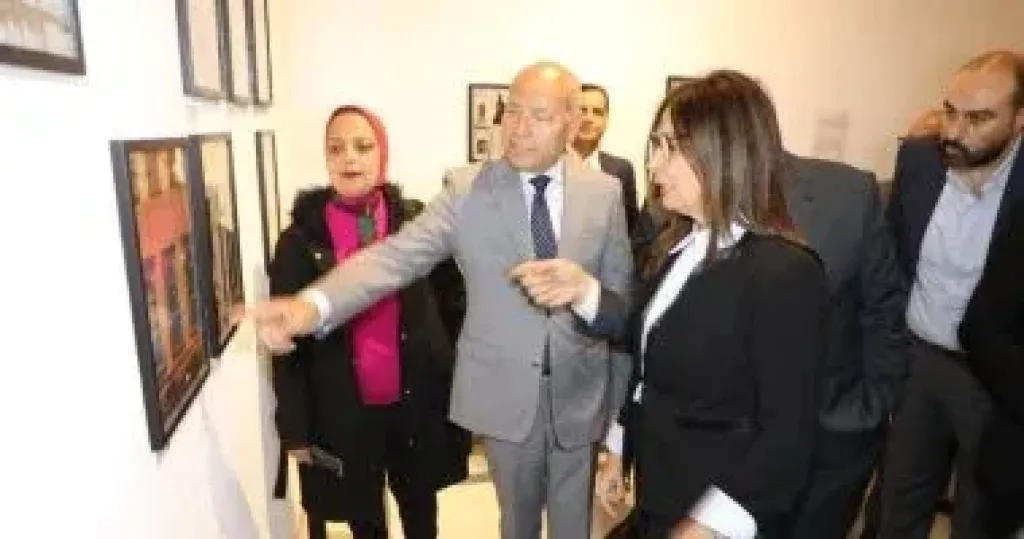 محافظ القاهرة ووزيرة الثقافة 