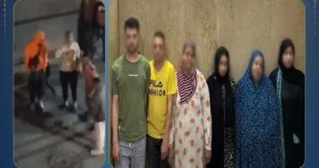 "علقة ساخنة" بين جيران بسبب الوقوف أمام المنزل