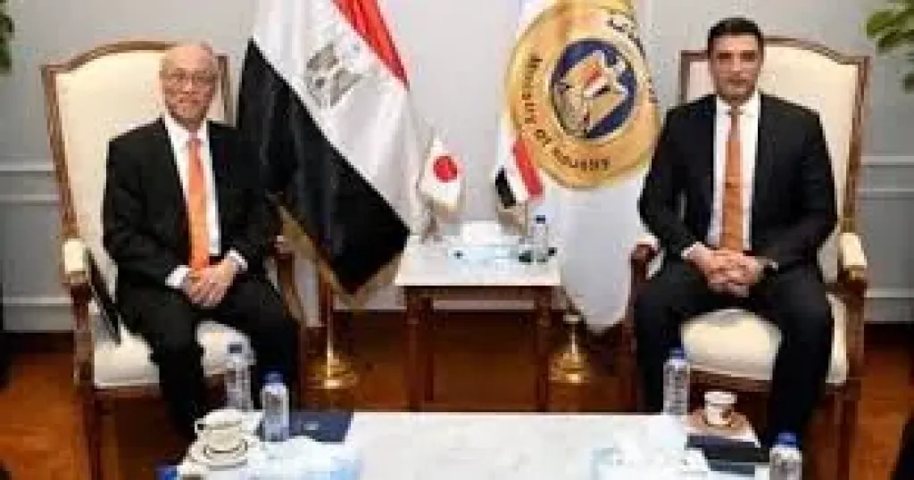 وزير الصناعة يبحث مع سفير اليابان الاستثمارات الفرص الاستثمارية