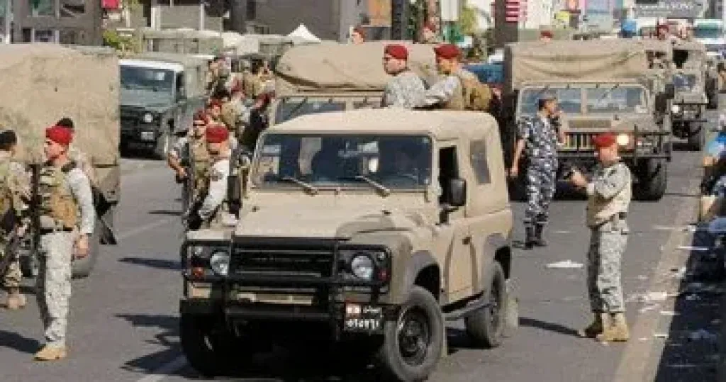 الجيش اللبنانى  