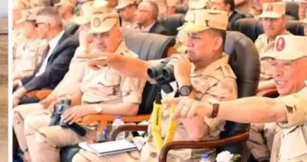 الفريق أشرف سالم زاهر يشهد تنفيذ المرحلة الرئيسية لـ( بدر 2026)