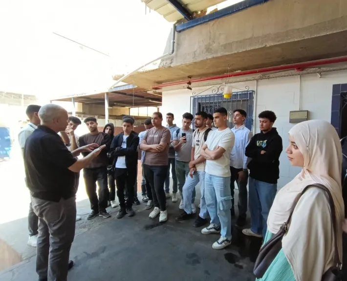 طلاب جامعة الدلتا التكنولوجية يواصلون الزيارات العلمية الميدانية 