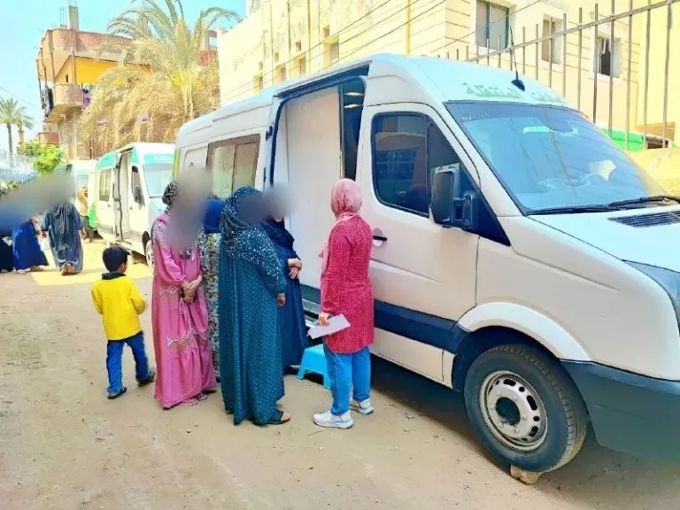 جانب من القافلة 