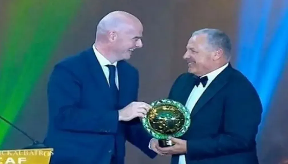 مصر تدعم إنفانتينو 