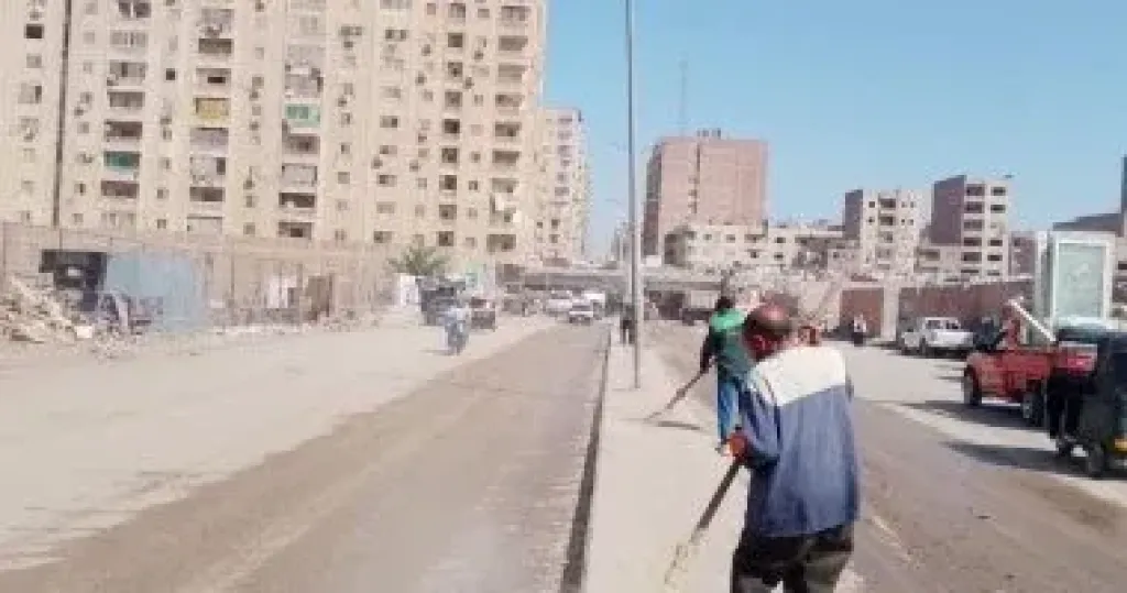 حملة نظافة بشارع كعابيش