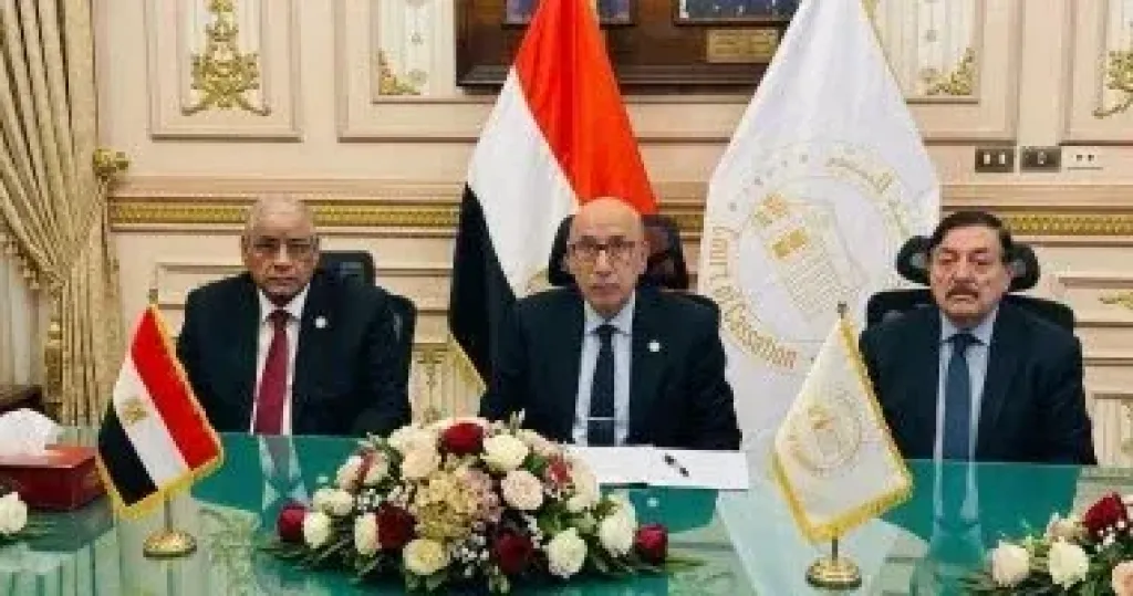 جانب من التوقيع 