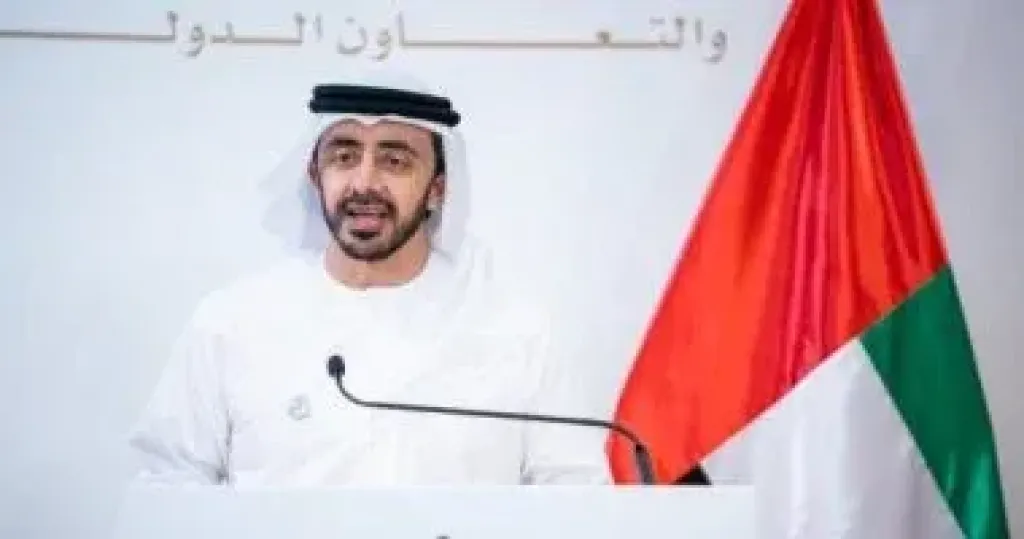 وزير الخارجية الإماراتي الشيخ عبدالله بن زايد آل نهيان