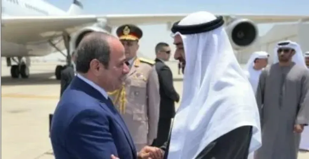 الرئيس السيسي والشيخ محمد بن زايد