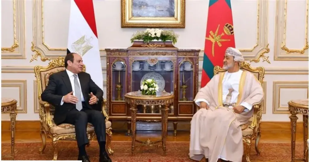 الرئيس السيسى و سلطان عمان