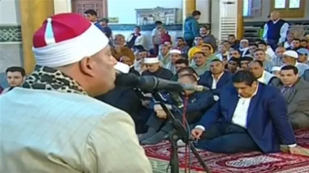 نقل شعائر صلاه الجمعه اليوم من مسجد الرحمه بدمياط
