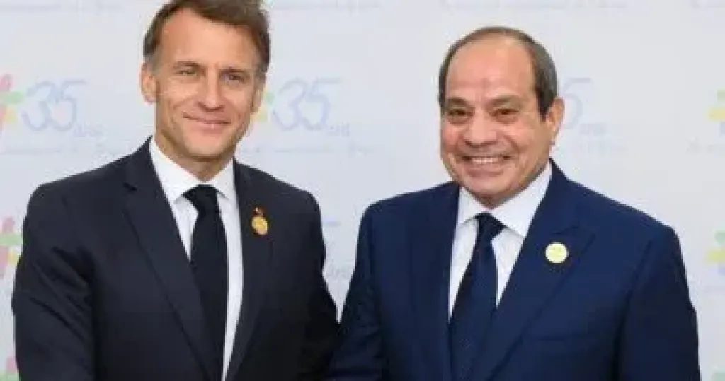 السيسي وماكرون 