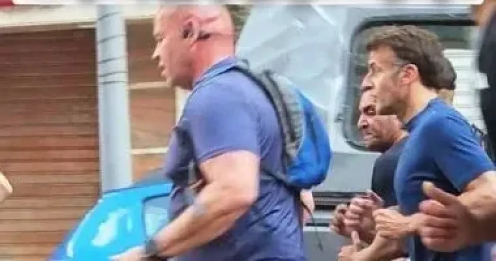 الرئيس الفرنسي إيمانويل ماكرون