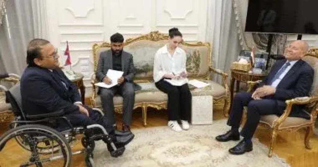 جانب من اللقاء 