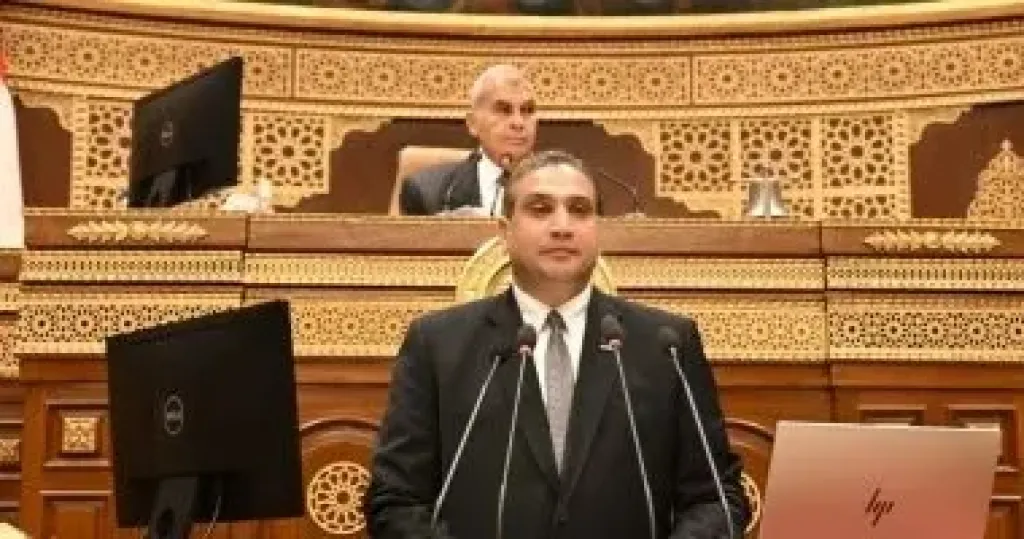 عماد خليل عضو مجلس الشيوخ عن حزب الجبهة الوطنية