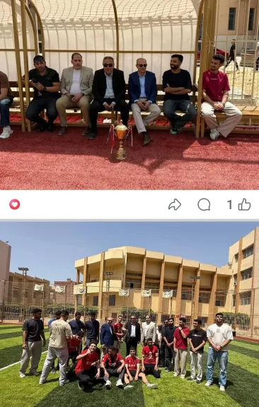 دورى الكرة الخماسية بطب الزقازيق 