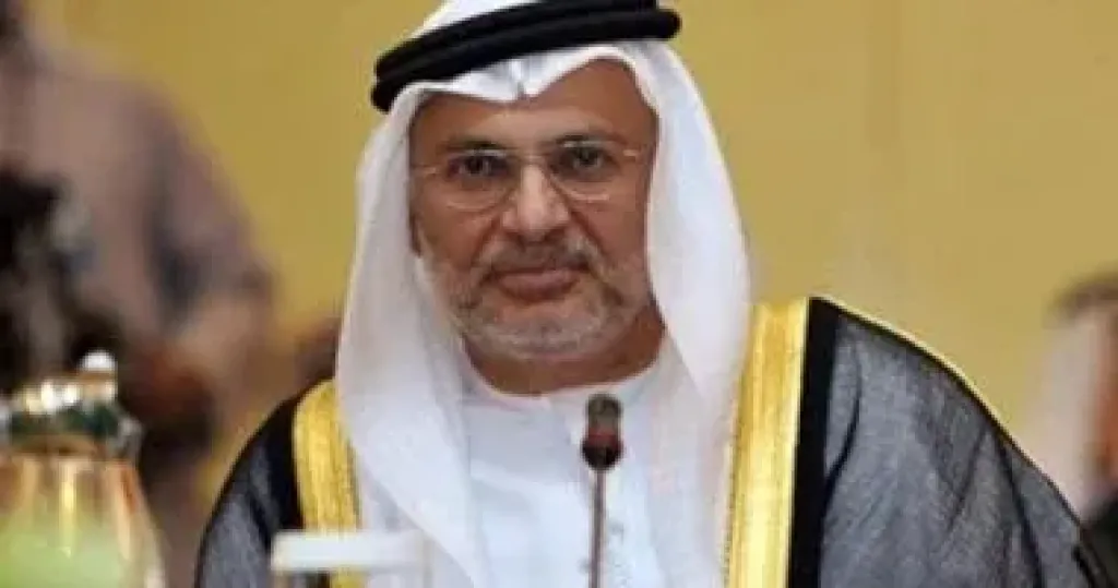 المستشار الدبلوماسي لرئيس دولة الإمارات أنور قرقاش