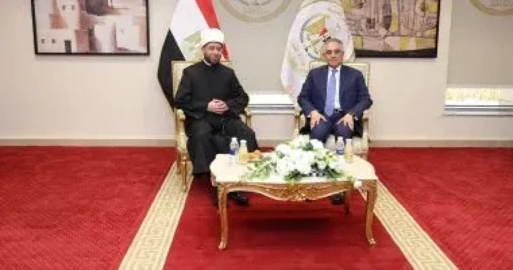 وزيرا العدل والأوقاف خلال الندوة