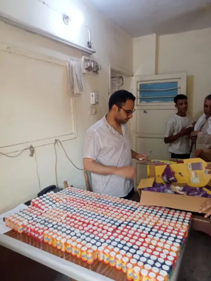 جانب من المضبوطات 