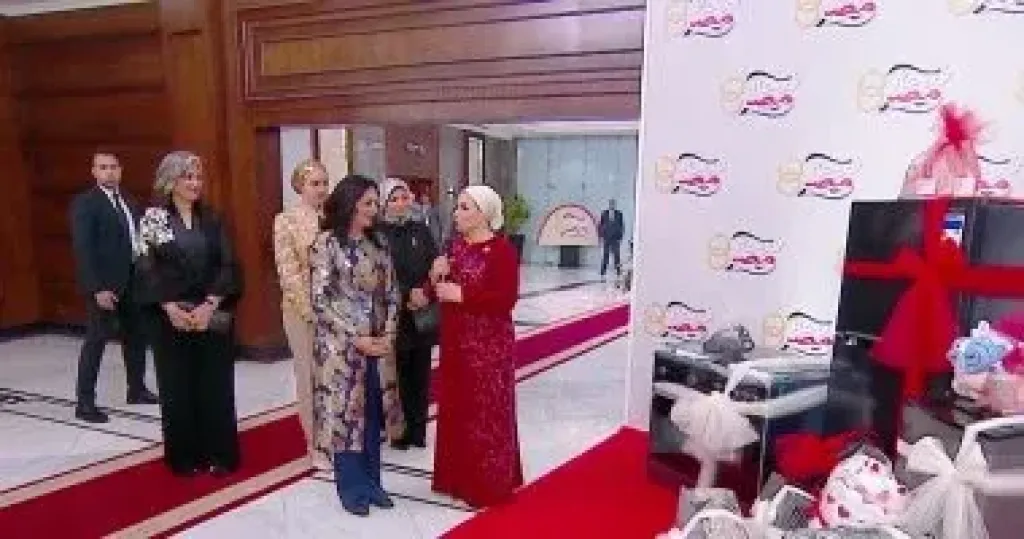 السيدة انتصار السيسي  