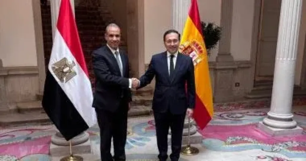 وزير خارجية مصر و إسبانيا