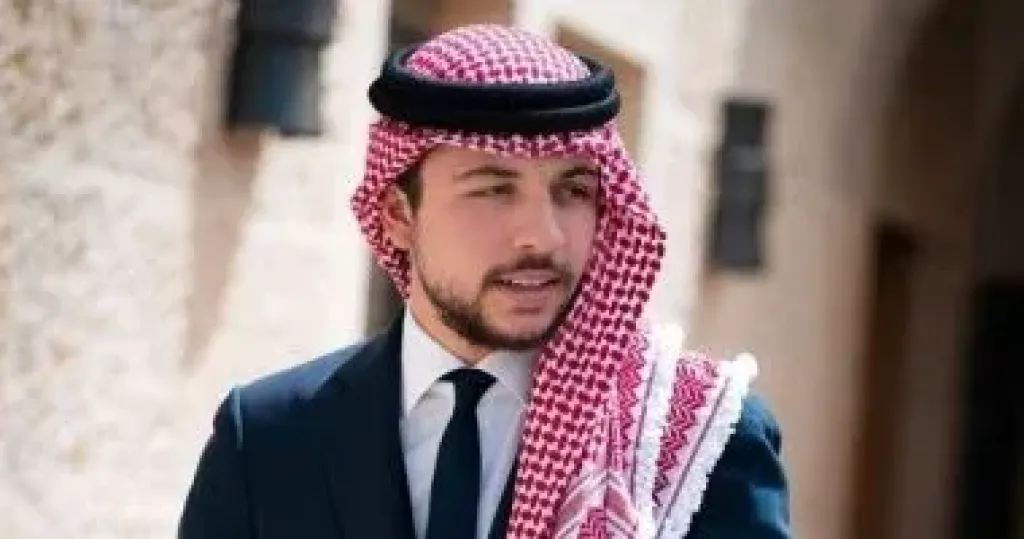 ولي العهد الأردنى الأمير الحسين بن عبدالله الثانى