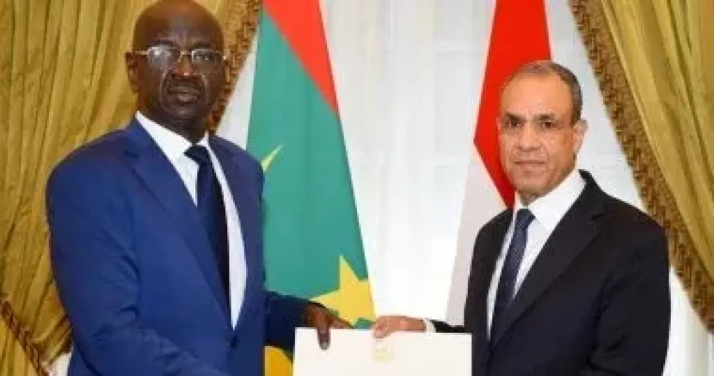 وزير الخارجية يتسلم رسالة رئيس موريتانيا إلى السيد الرئيس السيسى