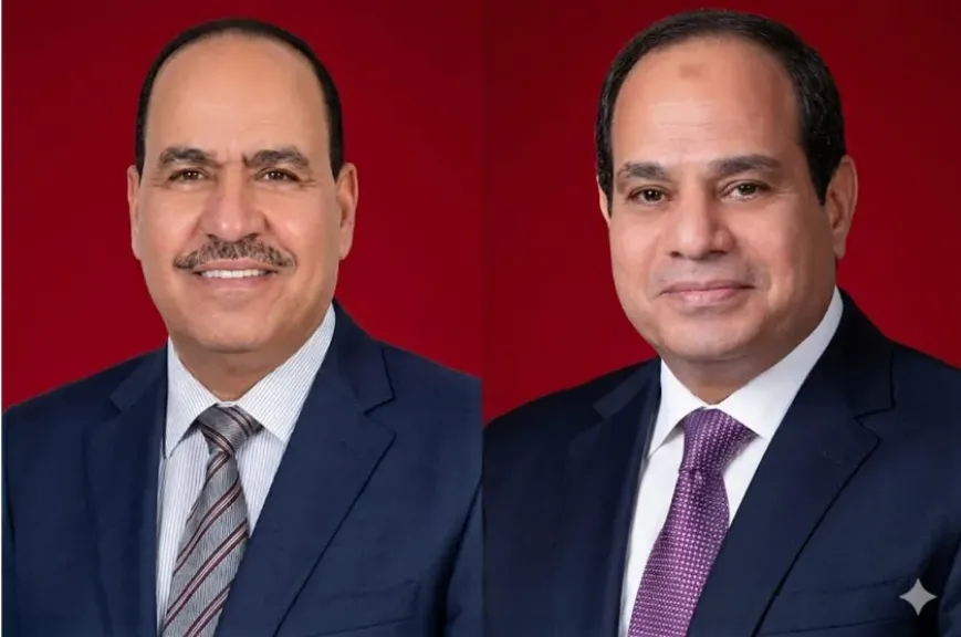 الرئيس السيسى والنائب أحمد قورة