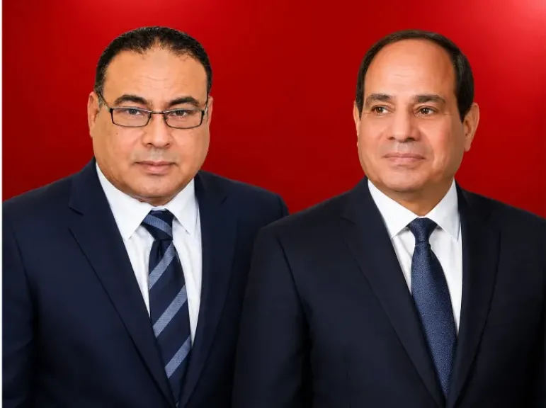 الرىيس السيسى والمستشار محمد سليم