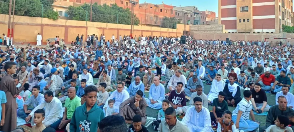 ساحات  صلاة العيد
