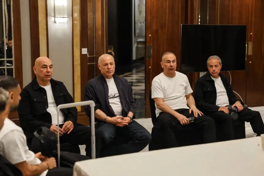 أبو ريدة يودع بعثة منتخب مصر قبل السفر لخوض منافسات كأس العالم 