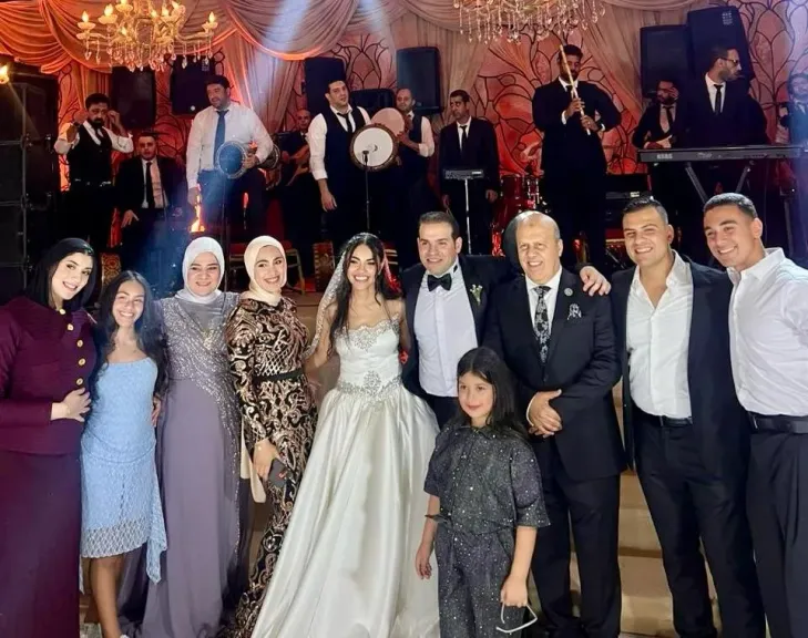 اجواء من حفل الزفاف