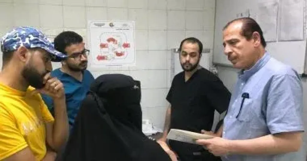 جانب من جولة نائب وزير الصحة