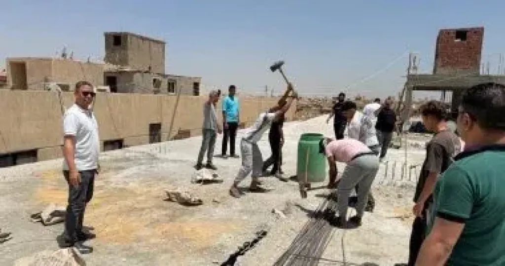 حملات مكثفة بهضبة الأهرام لإزالة المخالفات ورفع الإشغالات ومتابعة أعمال النظافة
